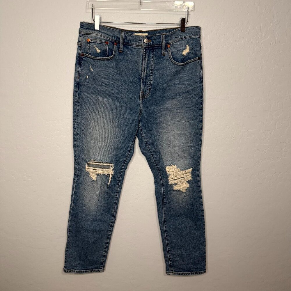 Madewell The Perfect Vintage Distressed Jeans Size 31 #62 - Picture 1 of 9
